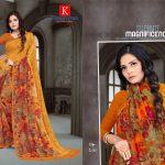 REPLICA OF KOLKATA 'S PURE GEORGETTE PRINT sarees