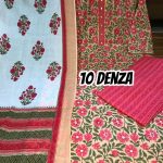 Beautiful Floral  print pure cotton kurti