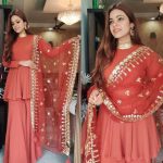 BEAUTIFUL GEORGETTE  TOP WITH BEAUTIFUL GEORGETTE PLAZZO