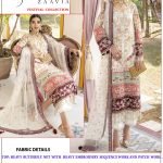 BUTTERFLY NET WITH HEAVY SEQUENCE EMBROIDERY WORK AND PATCH WORK suits