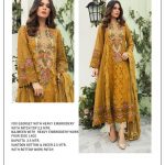 FOX GEORGETTE WITH HEAVY EMBROIDERY AND PATCH work suits