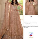 Butterfly net with Heavy Embroidery And Mirror work suits