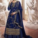 Heavy Georgette with Embroidery & Sequence work suits