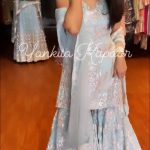 GEORGETTE WITH EMBROIDERY WORK WITH SLEEVES Suit