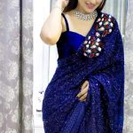 Beautiful Tone to Tone full sequence work sarees