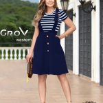 GROV WESTERN Top and skirt