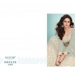 Real georgette with dull santoon inner n bottom with Real georgette dupatta