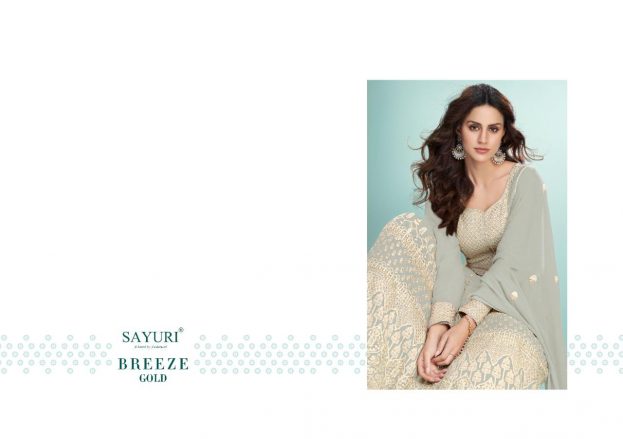 Real georgette with dull santoon inner n bottom with Real georgette dupatta