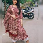 BEAUTIFULL HEAVY RAYON KURTI PANT WITH DUPATTA