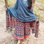 BEAUTIFUL HEAVY COTTON ANARKALI KURTI WITH PANT,DUPATTA